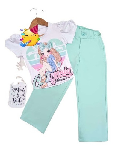 Conjunto De Niña Pantalon