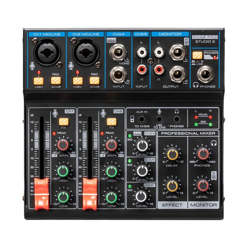 Onax Pro Studio 2 Consola Audio Streaming Podcast Interface