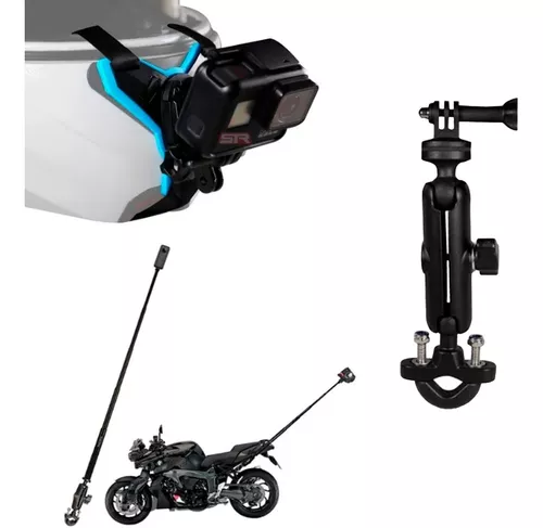 Base Soporte Cámara 360° Gopro, Osmo, Hero Polaris Can Am