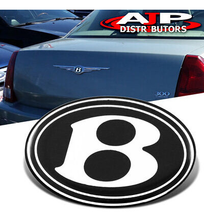 For Chrysler 300 Rear Badge B Logo Emblem Gel Cap Sticke Yyo