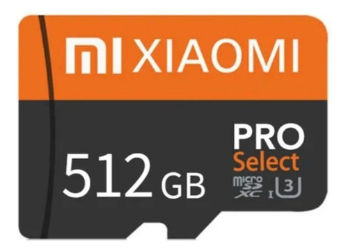 Micro Sd Xiaomi Pro Select 512gb U3 C/10