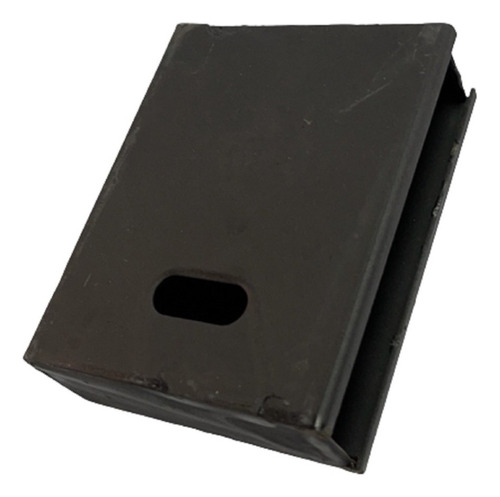 Caja Para Cerrojo Trabex 5101 Soldar Redorzado Color Negro