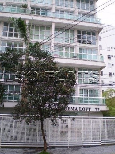 Imagem 12 de 15 de Flat Duplex No Moema Loft Para Morar Ou Investir - Sf38913