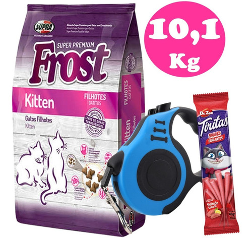 Frost Kitten (gatito) 10.1 Kg + Contenedor