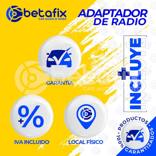 Adaptador Radio Toyota Solara 2004-2009 Betafix Ec