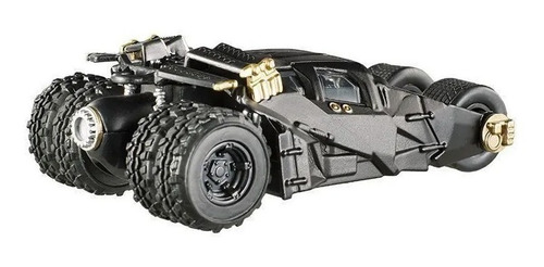 Batimóvil Batman Hot Wheels Elite 1:50 de Batman, color negro