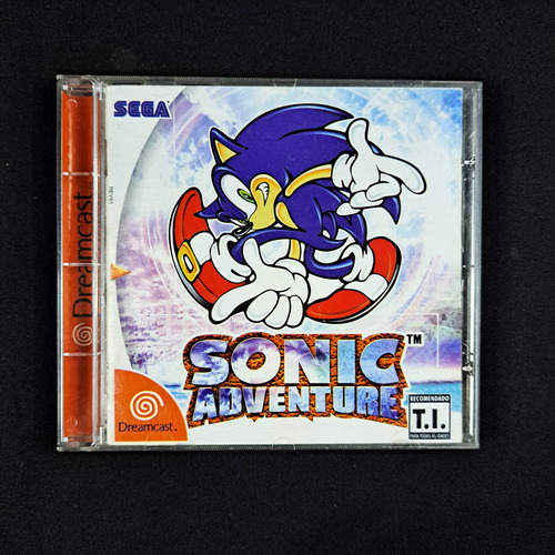 Sonic Adventure Tectoy Original Dreamcast Faço 175