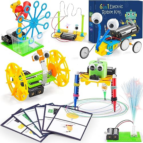 Juguete Ciencias Robotica Wesayee 6 Proyectos -azul