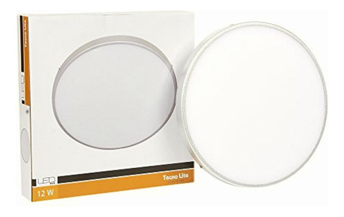 Lámpara Led De Techo Empotrado, Tecnolite 12 W, Luz De Día