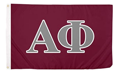 Desierto Cactus Alpha Phi Sorority Carta Bandera Griega Letr