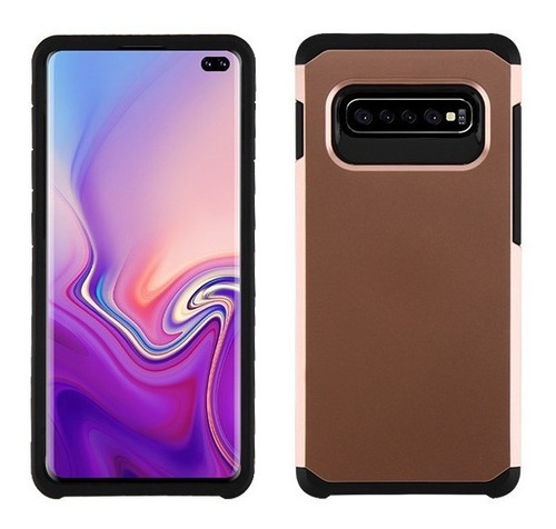 Case Protector Uso Rudo Bicapa Para Samsung S10 Plus