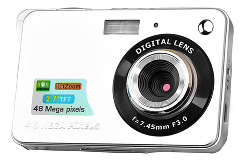 Câmera Digital 48mp Mini Com Bateria Anti-vibração Smile
