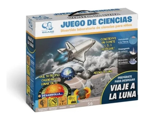 Juego De Ciencia Viaje A La Luna Espacio Galileo Para Niños