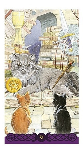 Imagen 3 de 5 de Tarot Of Pagan Cats Tarot, Origina Y Nuevo