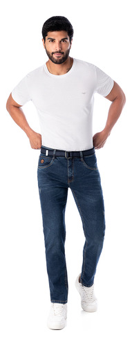 Pantalon Moda Denim Stretch Hombre Amghel