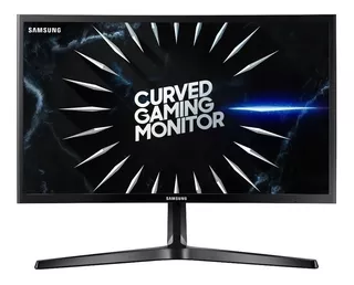 Monitor gamer curvo Samsung C24RG5 LCD 23.5" negro 100V/240V