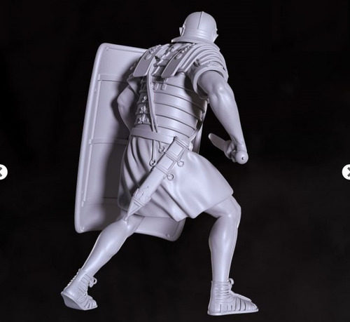 Guardia Pretoriano 2 - Romano - Archivo Stl - 3d