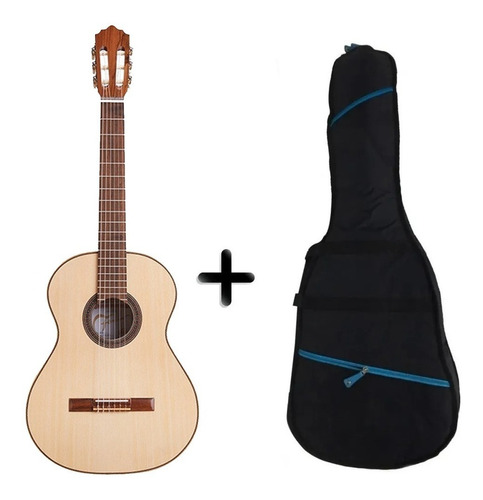 Guitarra Criolla Clásica Fonseca 65 Con Funda