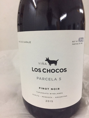 Los Chocos P5 Pinot Noir 2015 - Ed. Ltda. Nordelta Palermo