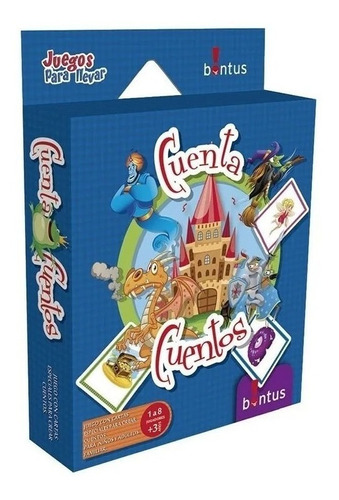 Bontus Cuenta Cuentos 3+ Niños Y Adultos Bontus Juego Cartas