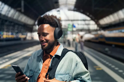 Fone De Ouvido Sem Fio Philips Tah8506 Cancelamento De Ruído