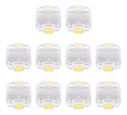 Caja De Dientes De Plástico Para Dentaduras Postizas De 10 P