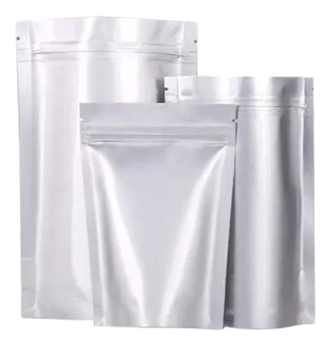 Saco Stand Up Pouch Metalizada Zíper 14x19 50un
