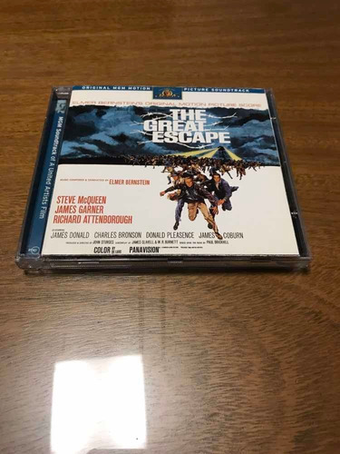 The Great Escape Cd Soundtrack Elmer Bernstein Deluxe Ryko 