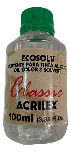 Diluyente Para Pintura Al Óleo 100ml
