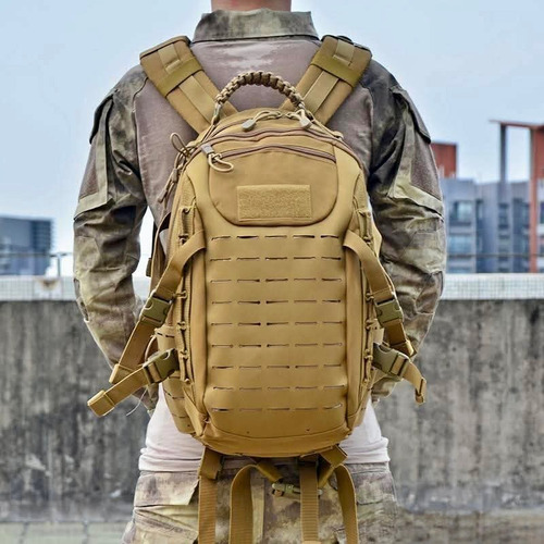 Mochila Táctica Militar 35l Reforzada Dragon Egg Impermeable Coyote Lisa