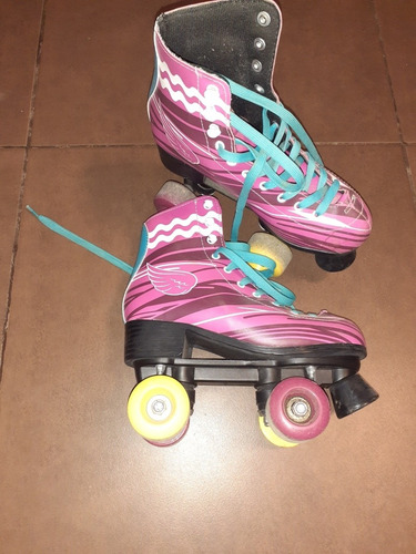 Imagen 2 de 4 de Patines Soy Luna Originales Con Casco De Regalo Talle 36