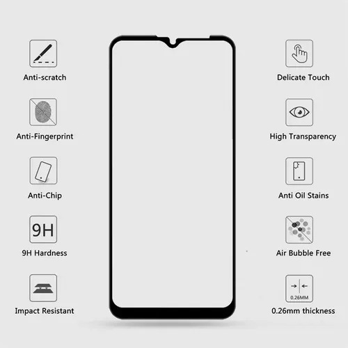 Imagen 4 de 7 de Protector Full iPhone 11 Pantalla Y Camara Vidrio Templado