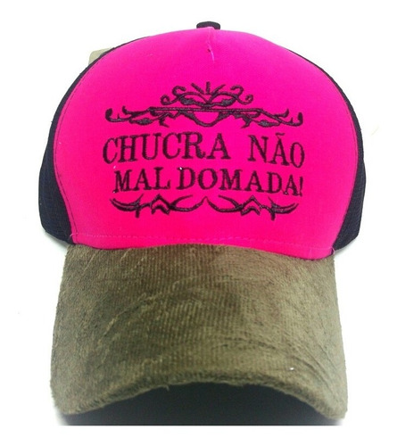 Boné Country Sertanejo (tela) Frases Caipira Só R$18.99