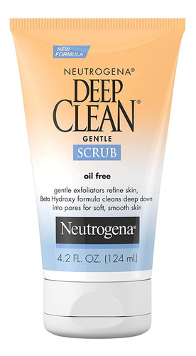 Exfoliante Facial Diario Suave Neutrogena Deep Clean 124ml