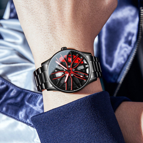 Relojes Luminosos De Cuarzo Inoxidable Olevs 9937