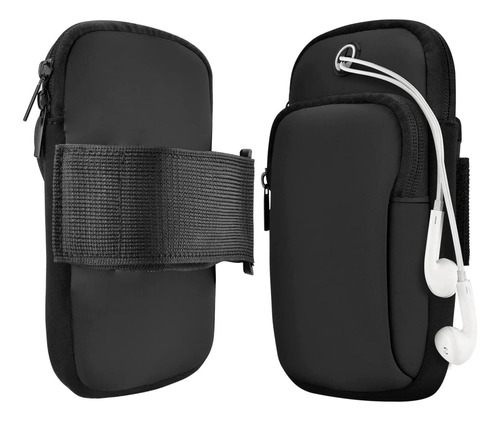 2 Funda Porta Celular Gym Para Correr Amplios Transpirables