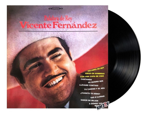 Vicente Fernandez Palabra De Rey Lp Vinyl