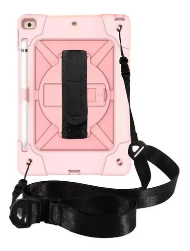 Funda + Correa Uso Rudo Para iPad Mini 4 Y iPad Mini 5