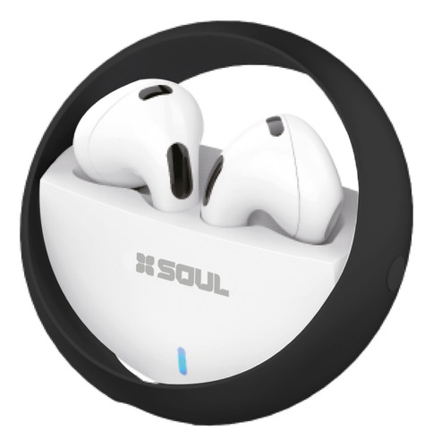 Auricular Manos Libres Bluetooth Soul Tws 1200 C/ Microfono Color Negro