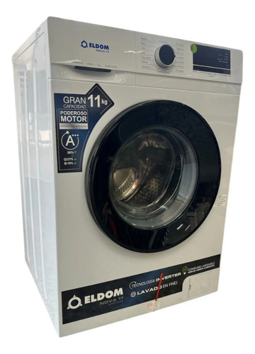 Lavarropas Nova 11 Inverter A+++ Blanco