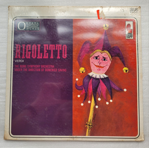 Rigoletto Disco Vinilo Lp Cerrado Savino Importado  - -