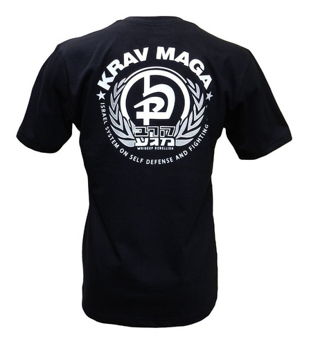 Camiseta Krav Maga Linha Riseup Rebellion Tam. Gg