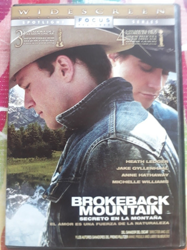 Dvd Brokeback Mountain Ang Lee