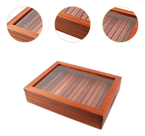 Plato De Sushi De Madera Cocina Japonesa Para 50x40x9.5cm