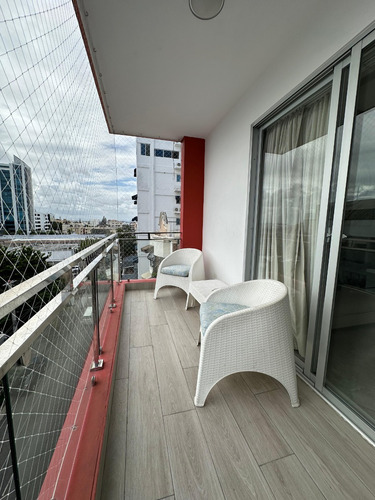 Apartamneto En Alquiler Nandina Mirador ,amueblado Ubicado C. Angel Maria Liz 11, Santo Domingo