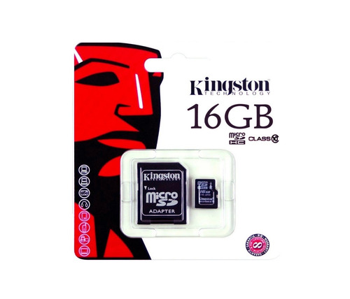 Memoria Micro Sd Hc 16gb Kingston Clase 10 Originales Gtia