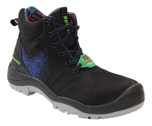 Tenis De Seguridad Comando Bota Sport Modelo 1820