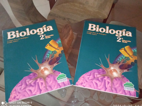 Libro De Biología 2° Educ. Media/8° Grado. Editorial Romor