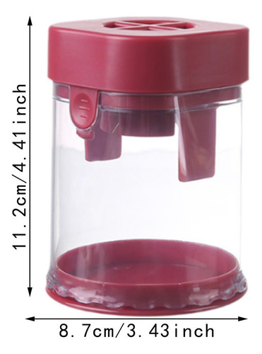 Divisor De Frutas Cortador De Frutas Manual Vermelho