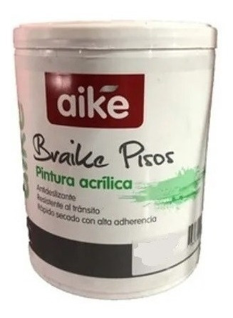 Pintura Para Pisos 4 Litros Aike Alto Transito - Mendella